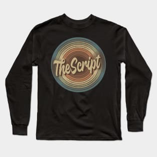 The Script Vintage Vinyl Long Sleeve T-Shirt